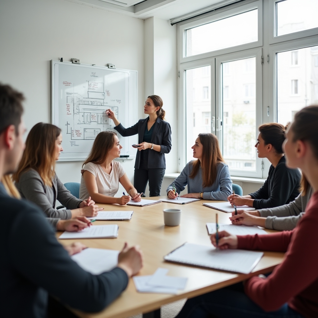 Atelier de grup pentru organizarea spațiului de locuit